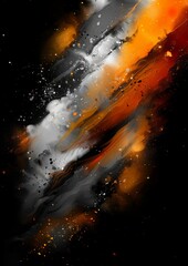 Colorful geometric shape in pink background, abstract background with the colorful and geometric shape with line, concept of business presentation background