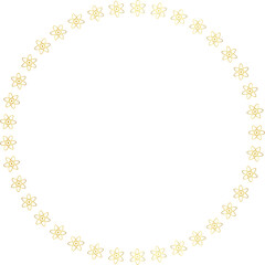 Circle frame gold frames Picture Frame luxury golden frame gold picture frame golden border vector framework banner Gilded Frame Ornate decoration decorative element template isolated background frame