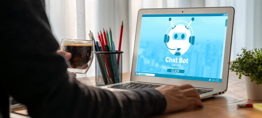 Chatbot software application for modish online business that automatically reply to customer...