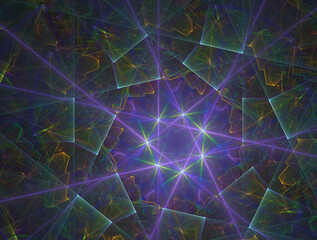 Imaginatory fractal abstract background Image