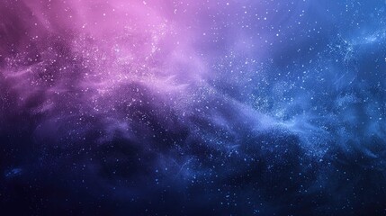 Naklejka premium A blue and purple space background with lots of stars