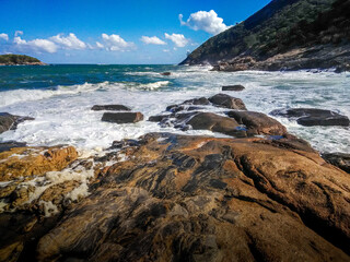 beach and rocks
