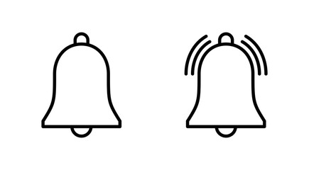 Bell Icon set. Notification icon for your web site design