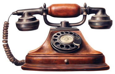 PNG Telephone electronics technology nostalgia.