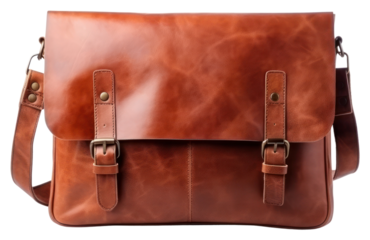 PNG Bag briefcase leather handbag transparent background