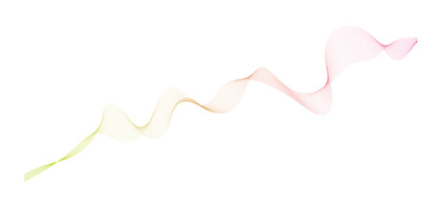 ave lines smooth flowing dynamic isolated on white background. Technology, digital, communication, science, music concept vector background illustration