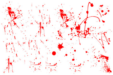 Ink blots dust overlay distress grain scratch grunge background.