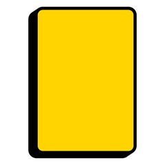 Rectangular text box with shadow and outline