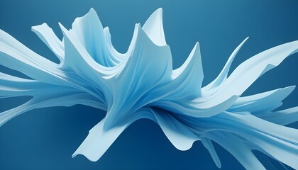 Clear Plain Shiny Warm Soft Vintage Bokeh Cloudy Wave Like Geometric Blue Background or Texture