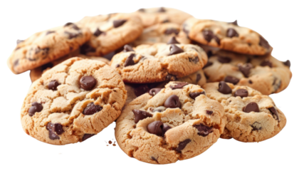 PNG Chocolate chip cookies confectionery biscuit sweets