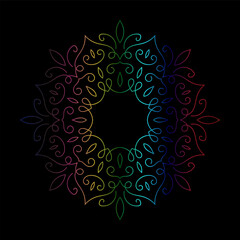 mandala art for design vintage decoration,book cover,motif,Ethnic design,ornament,background