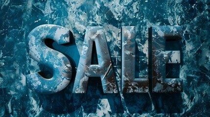 Blue Marble Sale concept art poster.