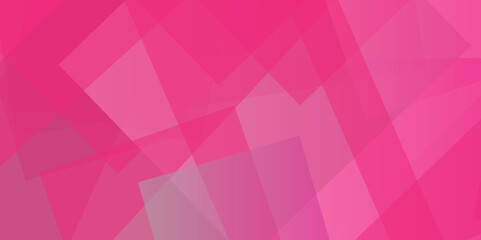 Obraz premium Pink geometric pattern in a square. Creative illustration for poster, web, landing, page, cover. vector abstract background design. The illustration design Colorful polygon.