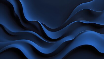 Obraz premium Clear Plain Shiny Warm Soft Vintage Bokeh Cloudy Wave Like Geometric Blue Background or Texture