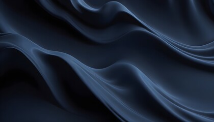 Obraz premium Clear Plain Shiny Warm Soft Vintage Bokeh Cloudy Wave Like Geometric Blue Background or Texture