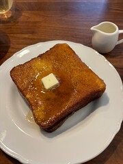 toast with butter