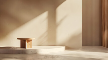 Fototapeta premium Minimalist photography background