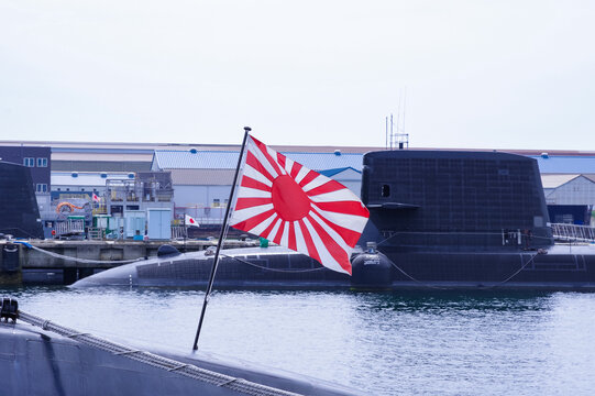 海上自衛隊呉基地の潜水艦