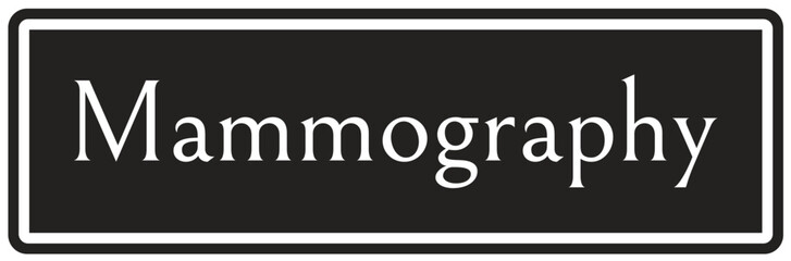 Mammography sign