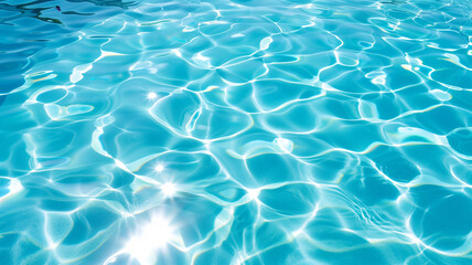 夏色のイメージ　プール 水面