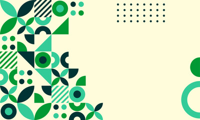 abstract mosaic flat design background