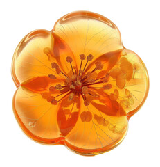 Flower resin Orange shaped accessories chandelier accessory.