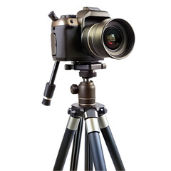 Tripod and camera