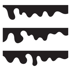 Website border, web page divider shapes. Set of separator footers, modern dividers shapes. Geometric and organic separator headers for graphic design template. 11:11