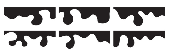 Border shape for website design. Vector banner header and separator. Background section and frame template. Set of Template Dividers Shapes for Website. Set Dividers Shapes for Website. 11:11