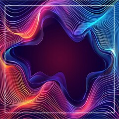 Obraz premium Abstract Fluid Background Illustration