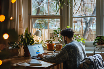 Implement a remote work policy, allowing employees to complete their tasks from the comfort of their homes while maintaining productivity and flexibility