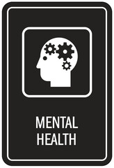 Mental health sign