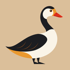 a goose logo icons vector illustration