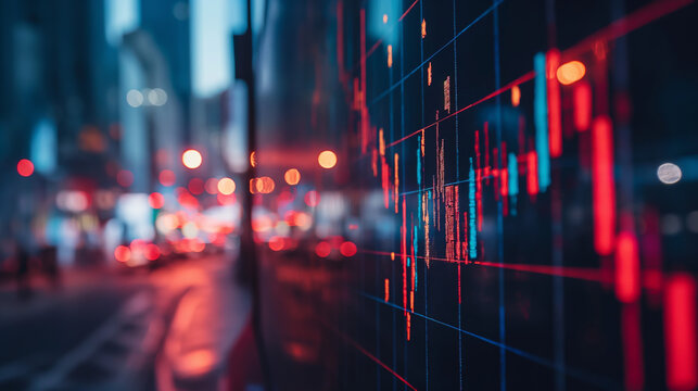 Images show modern digital dashboards, financial data and technology insights., Digital Light in Cyberspace ,financial, stock market