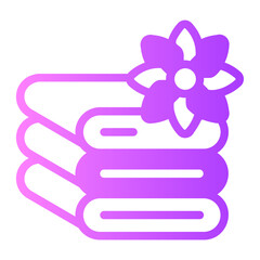 towel gradient icon