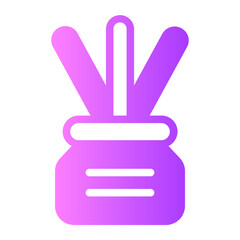 Obraz premium aroma gradient icon