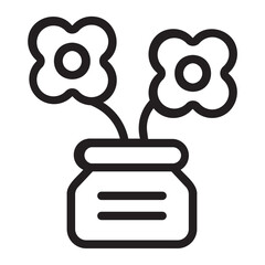 chamomile line icon