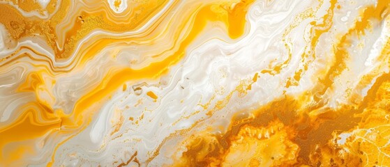 Abstract golden white marble textures swirl together, creating a visually stunning marbled effect, sharpen background texture with copy space