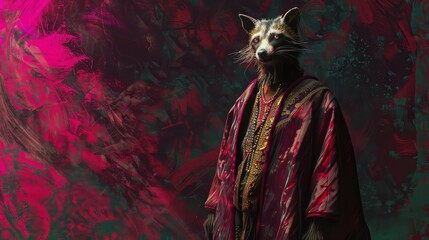 An anthropomorphic cybernetic mammal