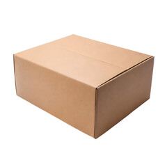 Brown paper box for food package carton