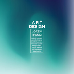 Abstract colored blurred gradient background design