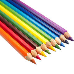 Fototapeta premium Wooden colored pencils o
