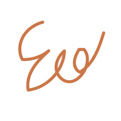 Tangled squiggly abstract line vector 