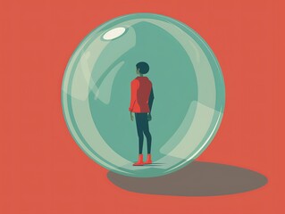 Isolated Observer: Social Anhedonia Concept,Unreachable Bonds: Social Anhedonia Imagery