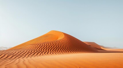 spectacular desert landscapes under a clear blue sky