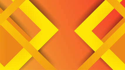 Yellow And Orange color modern geometrical background