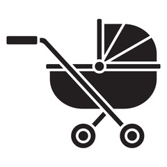 baby stroller icon