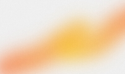 white orange , grainy noise grungy spray texture color gradient rough abstract retro vibe background shine bright light and glow , template empty space