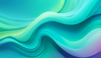 Abstract gradient background inspired by fluid