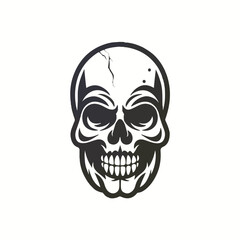 skull mascot logo icon Design